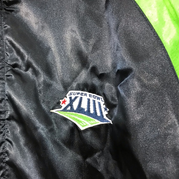 Super Bowl reversible jacket Coat XLIII Steelers - Picture 4 of 7